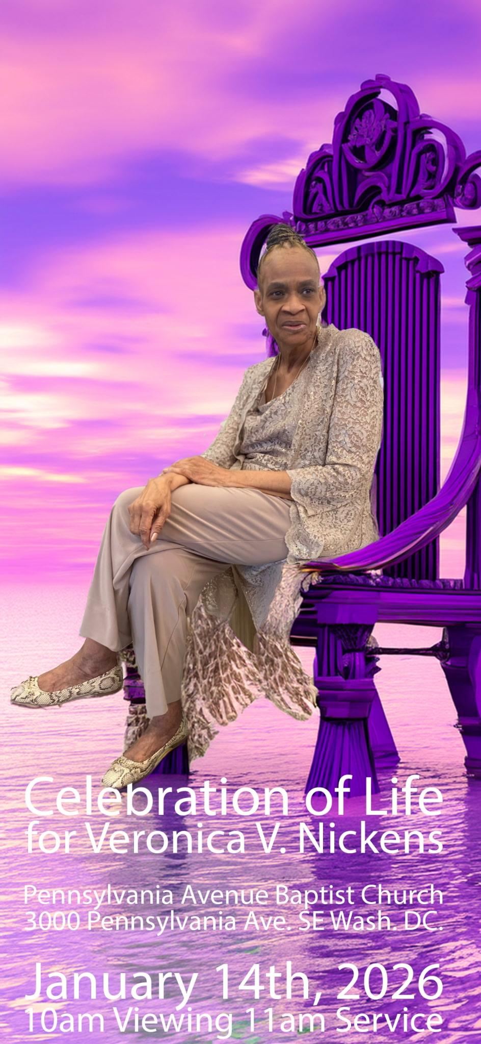 In Loving Memory-Veronica V, Nickens