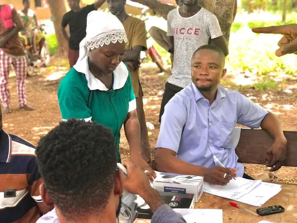 Mission Sanbu and Regenerating Lives Outreach Ministries Screened about 400 people at Nadundoo